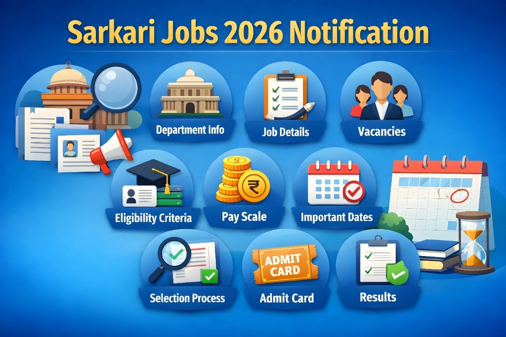 Types of Information in Sarkari Jobs 2026 Notification