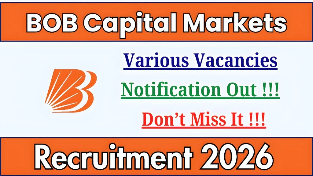 BOBCAPS Recruitment