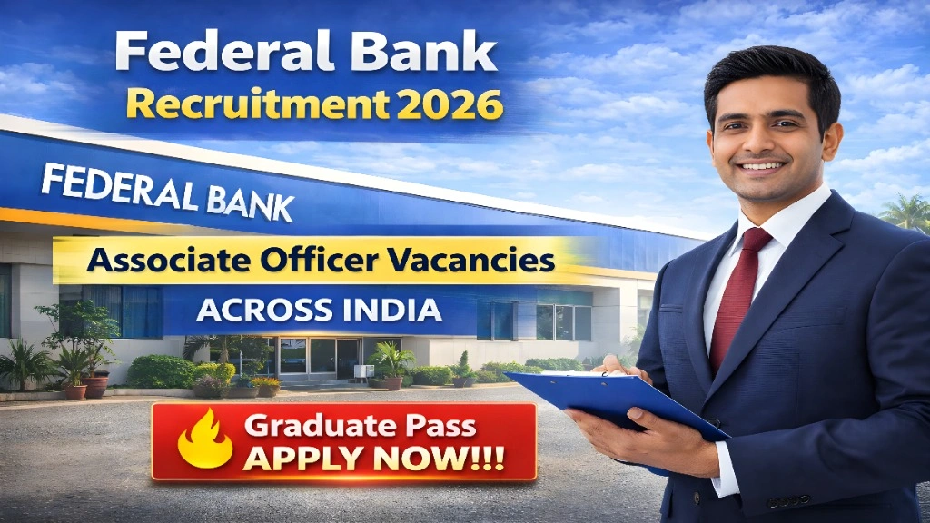 Federal Bank Associate Officer Recruitment Apply Now
