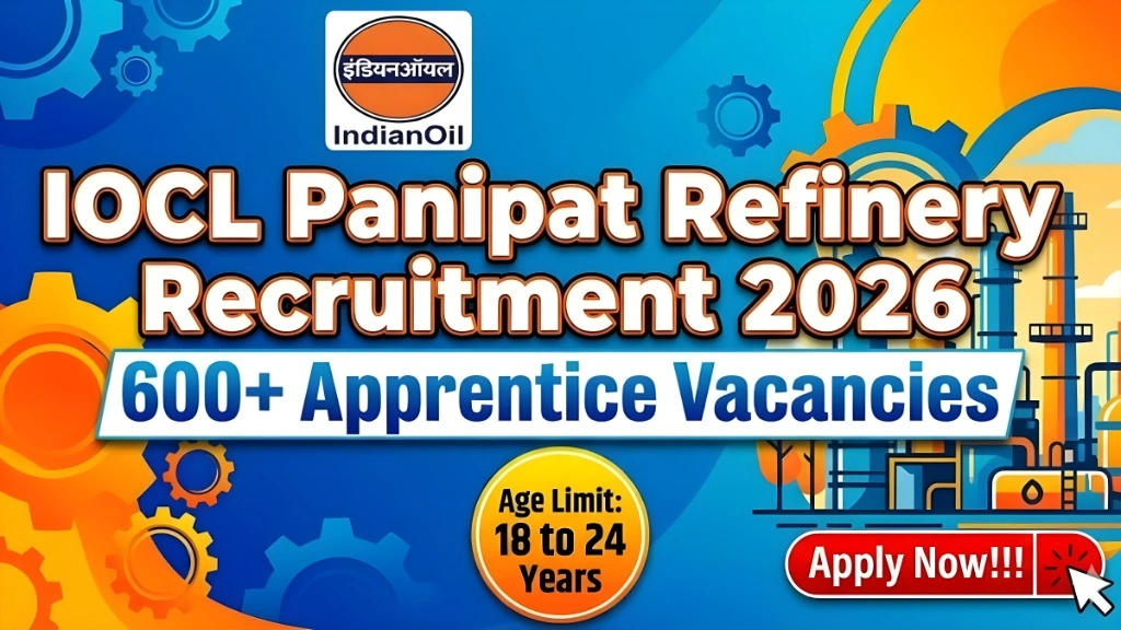IOCL Panipat Apprentice Recruitment