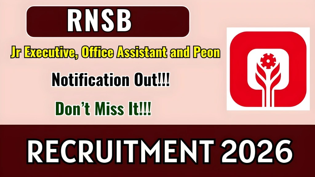 RNSB Recruitment