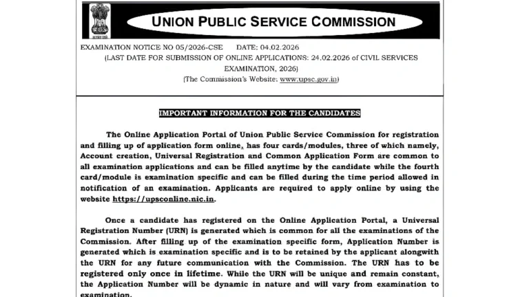 UPSC Civil Services Examination