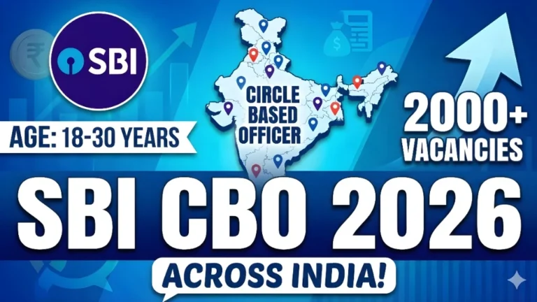 SBI CBO Recruitment