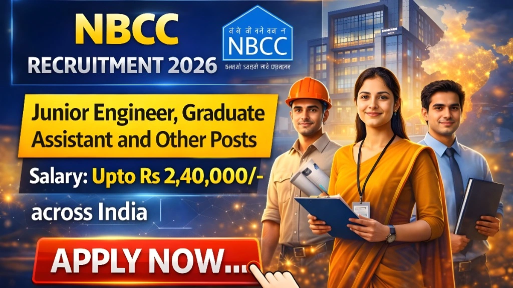 NBCC Recruitment Apply Now