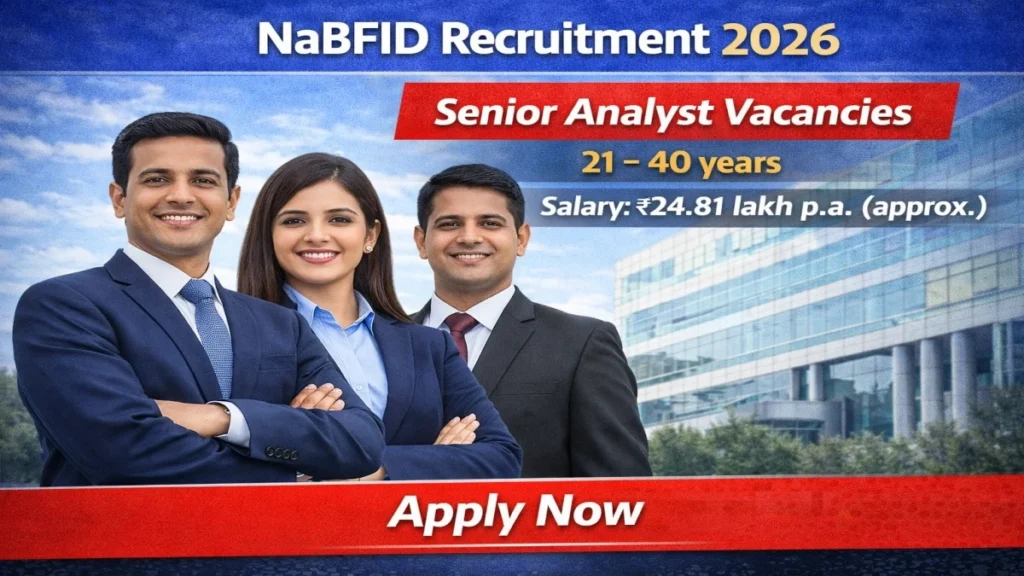 NaBFID Officers Senior Analyst Recruitment Apply Now
