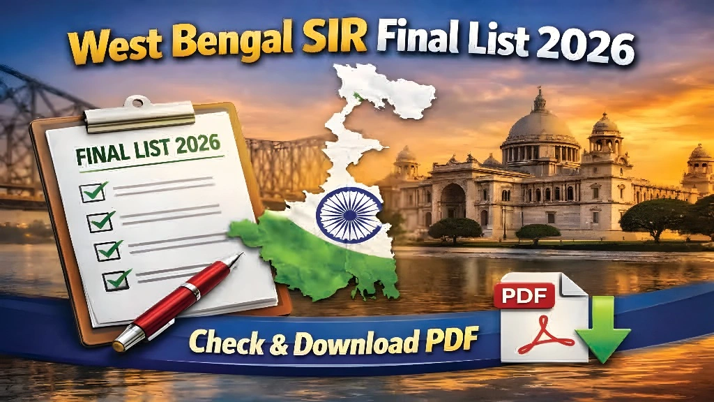 West Bengal SIR Final List: Check Now