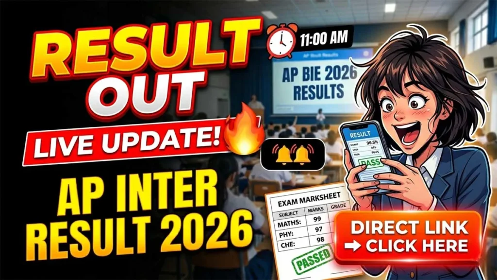 Andhra Pradesh Inter Result 2026 Live