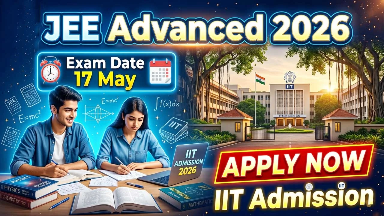JEE Advanced Admission 2026 Apply Now