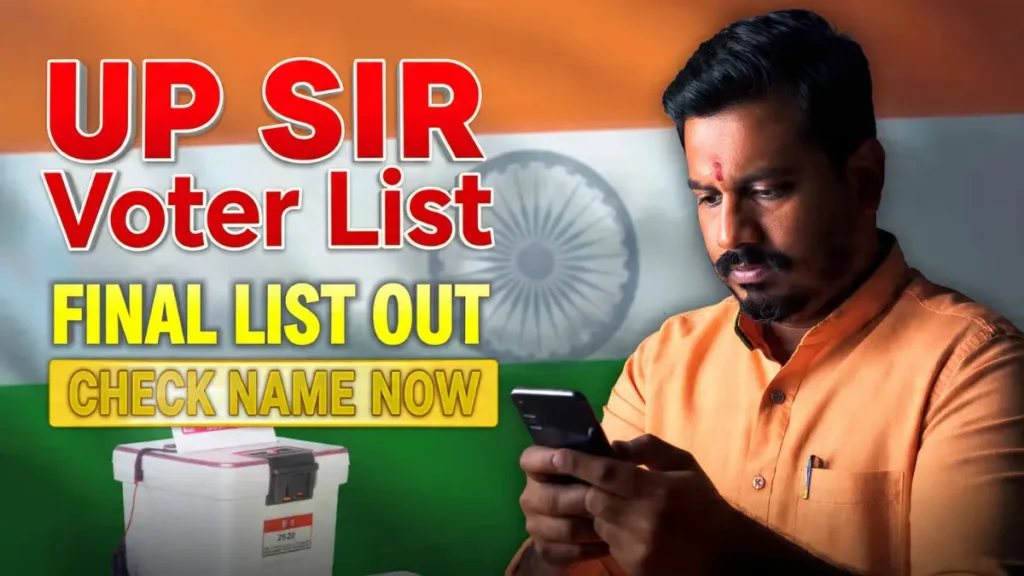 UP SIR Final Voter List Released