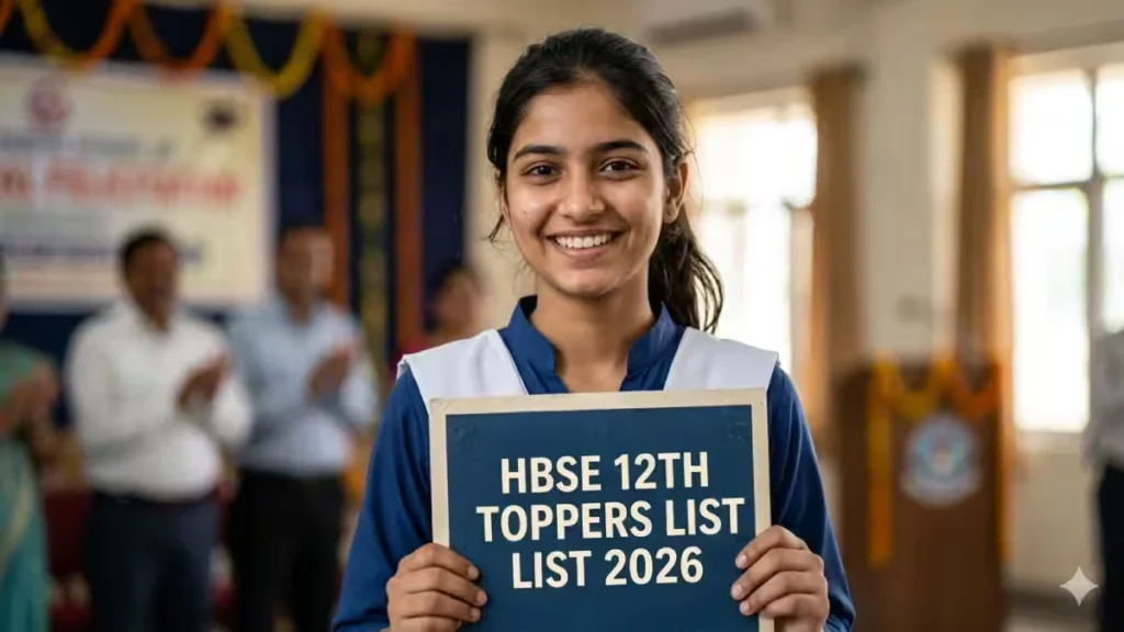 HBSE 12th Toppers 2026