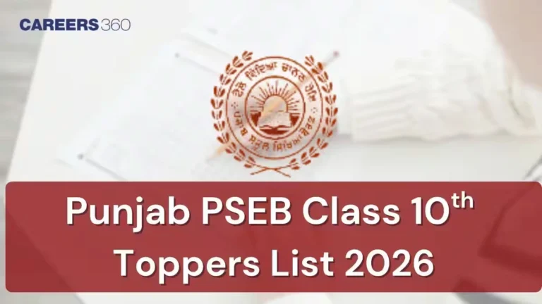 PSEB 10th Toppers List 2026 Out: Check Now